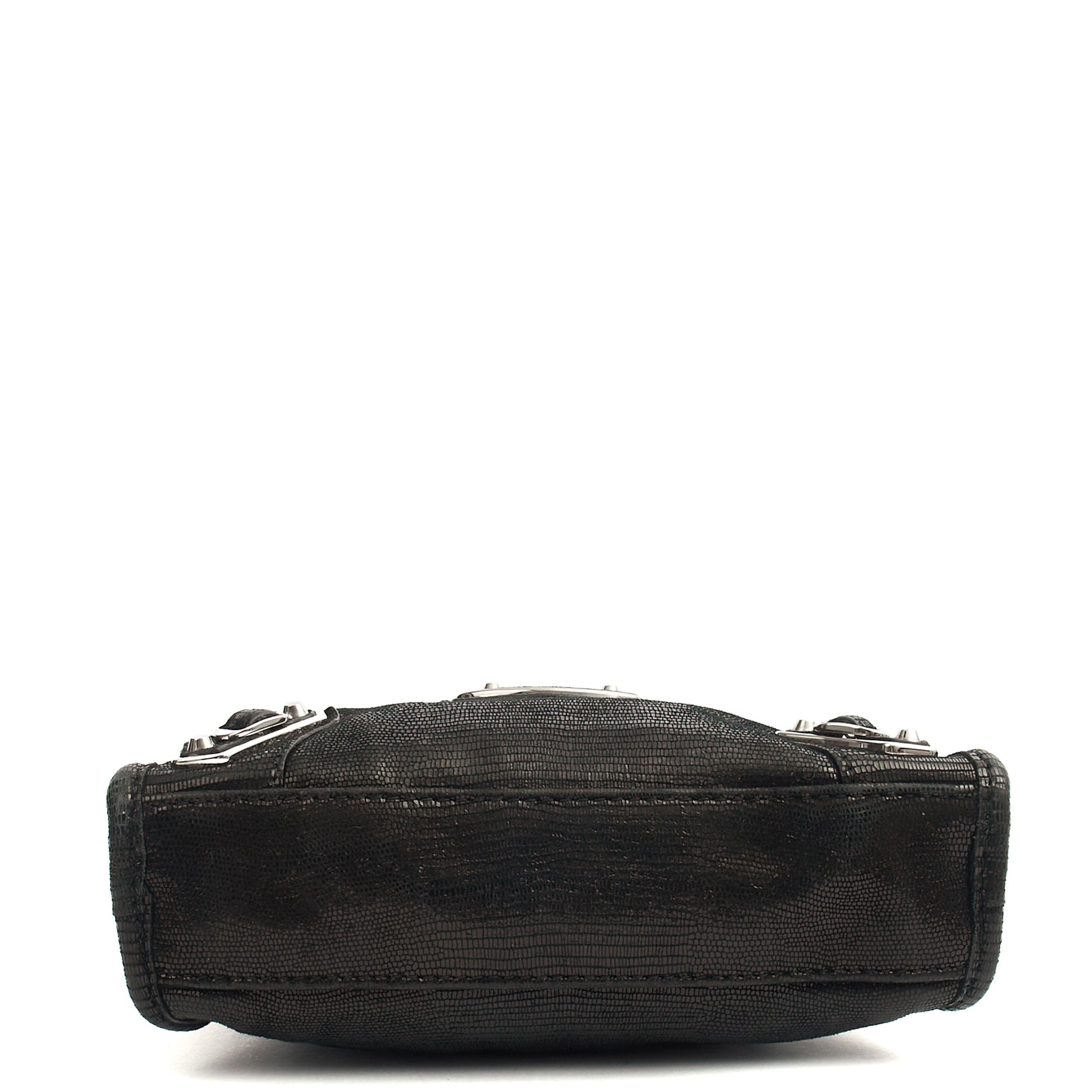Balenciaga Mini Bag Classic City - Mini in Black, Fabric — Top View