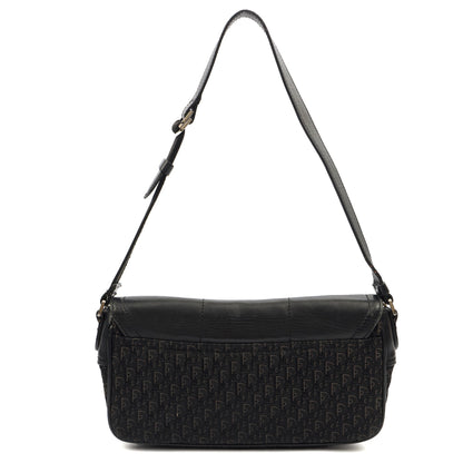 Christian Dior Shoulder Bag Street Chic Hobo - Mini in Black, Leather — Top View