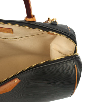 Louis Vuitton Top Handle Doc bag in Black, Epi Leather — Alternate View 7