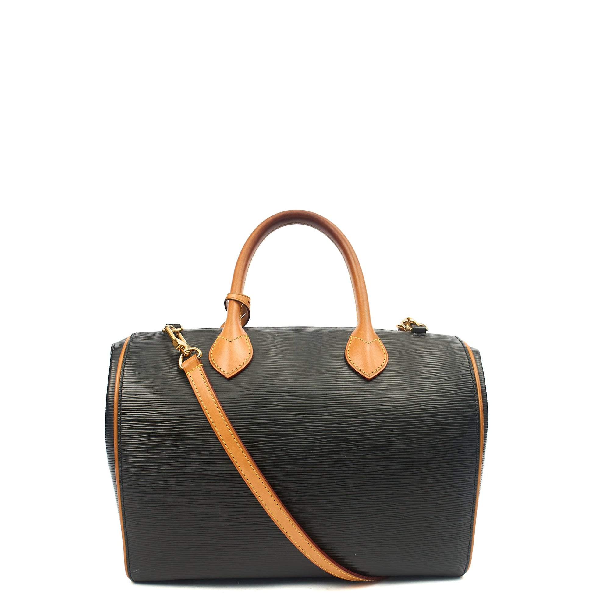 Louis Vuitton Top Handle Doc bag in Black, Epi Leather — Alternate View 17
