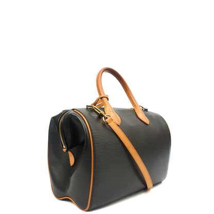Louis Vuitton Top Handle Doc bag in Black, Epi Leather — Alternate View 16