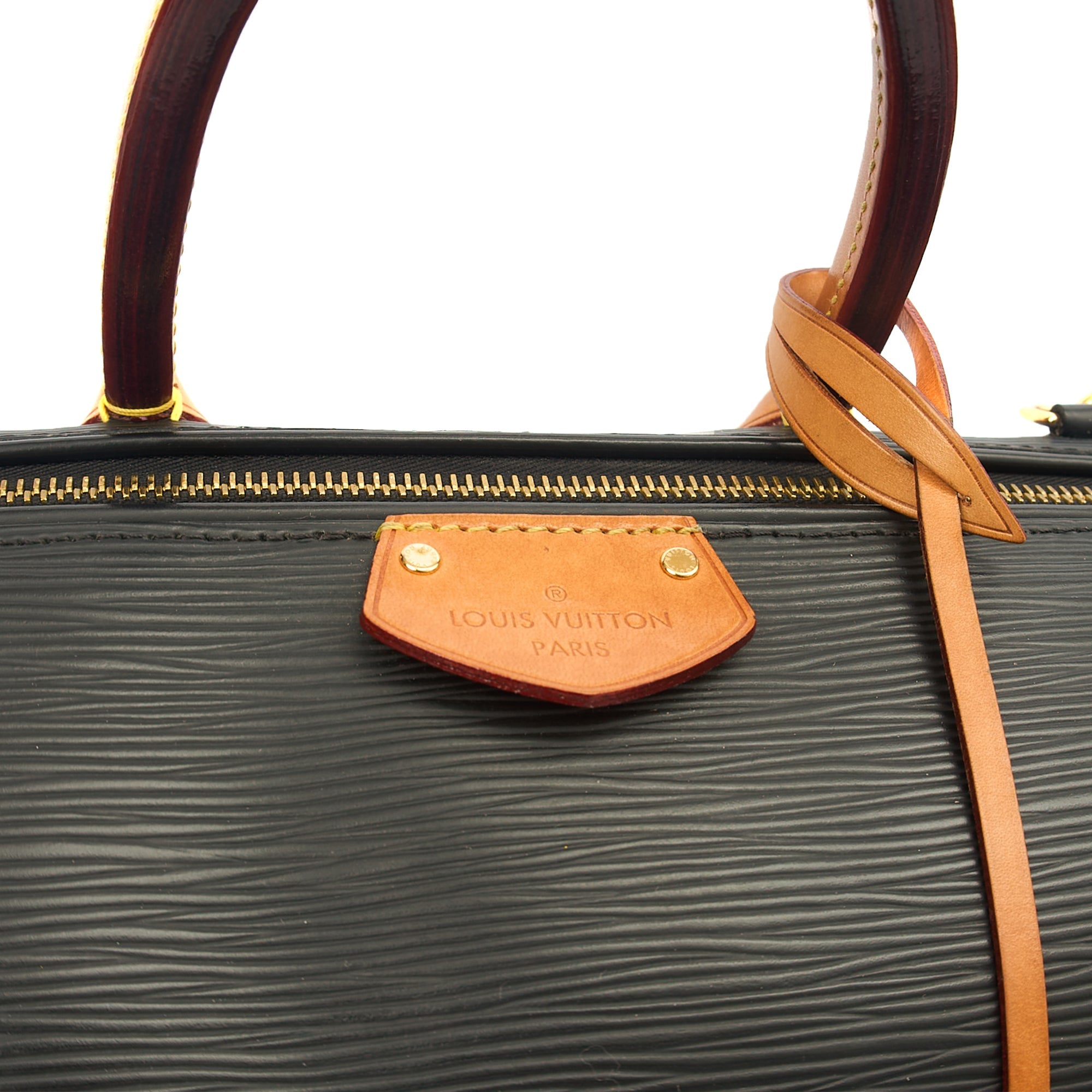 Louis Vuitton Top Handle Doc bag in Black, Epi Leather — Alternate View 20