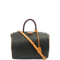 Louis Vuitton Top Handle Doc bag in Black, Epi Leather — Front View