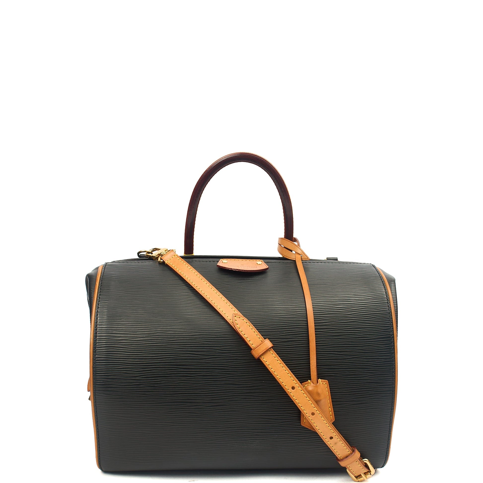 Louis Vuitton Top Handle Doc bag in Black, Epi Leather — Alternate View 15