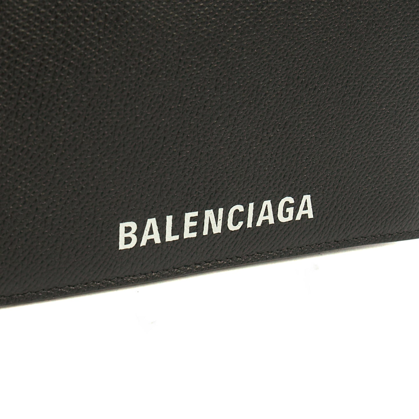 Balenciaga Cross Body Gossip Wallet On Chain in Black, Veau (Calfskin) — Lifestyle View