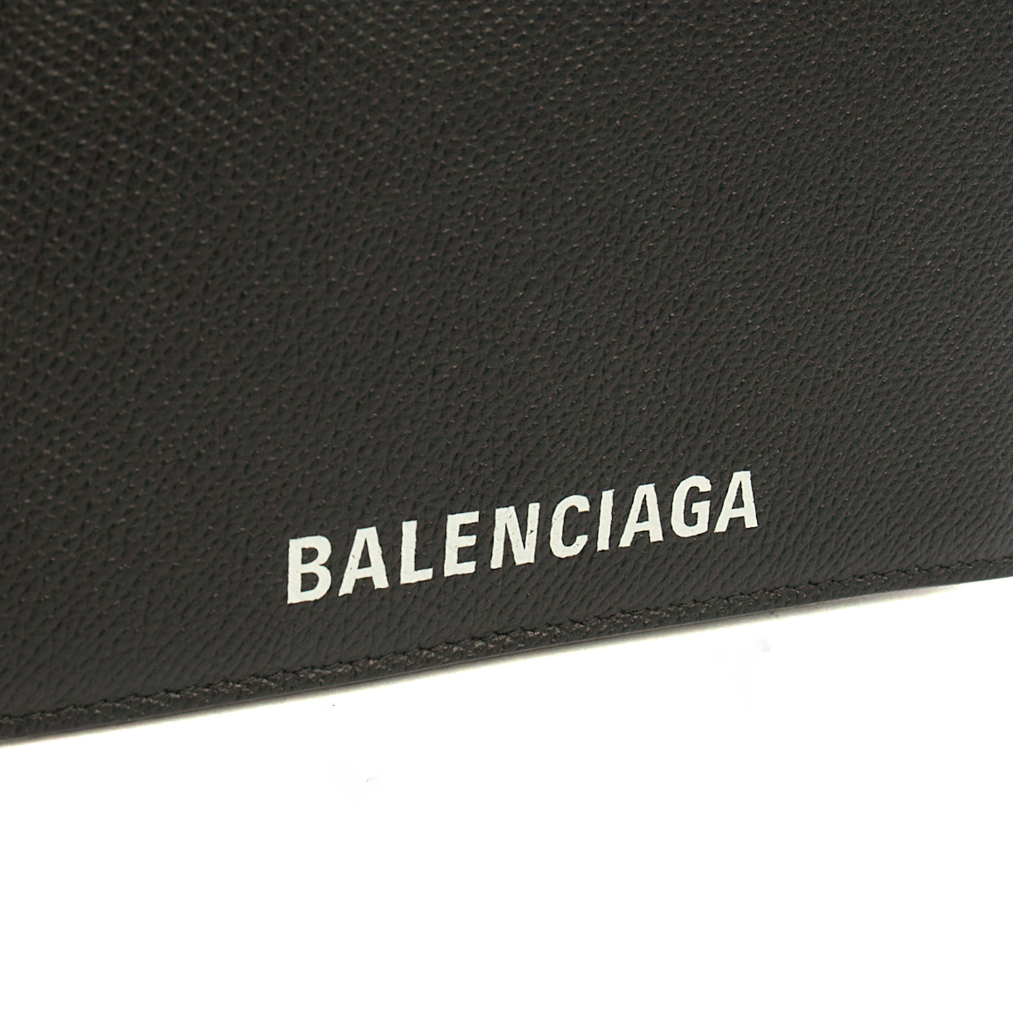 Balenciaga Cross Body Gossip Wallet On Chain in Black, Veau (Calfskin) — Lifestyle View