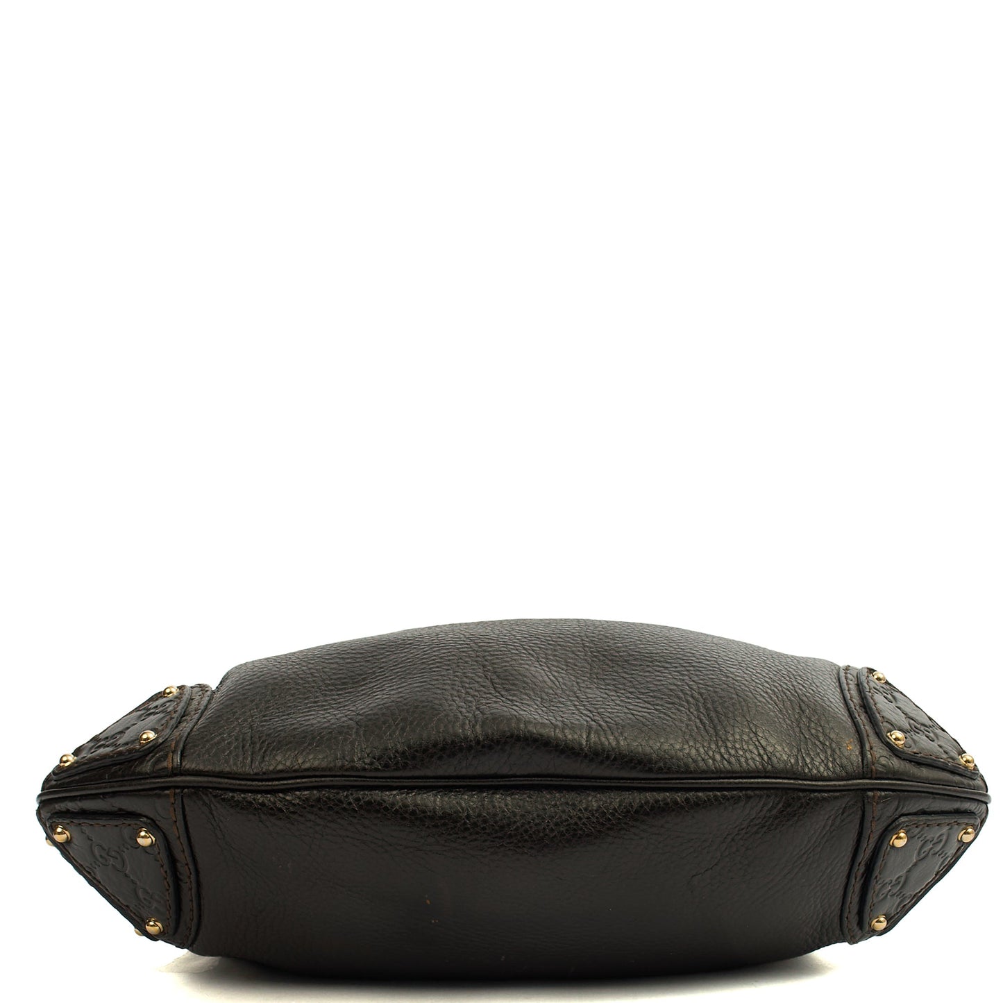Gucci Top Handle Indy -Medium in Black, Leather — Detail View