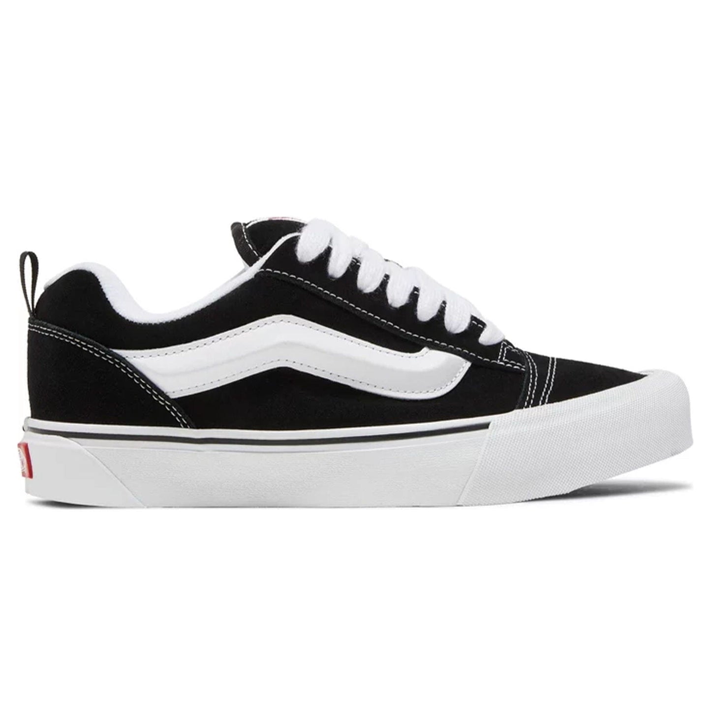 Vans Knu-Skool 'Black White' — UK 2.5 | EU 34.5 | US 3.5 — Side View