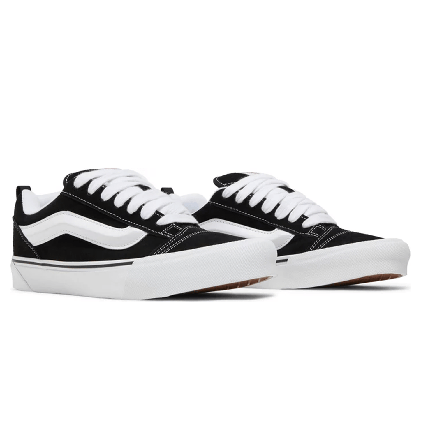 Vans Knu-Skool 'Black White' — UK 2.5 | EU 34.5 | US 3.5 — Back View