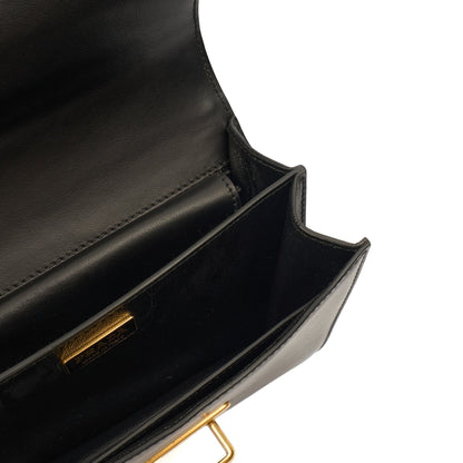 Prada Mini Bag Cahier Small in Black, Leather — Alternate View 7