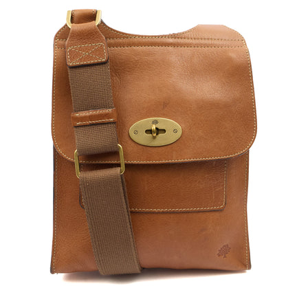 Mulberry Cross Body Antony in Oak, Leather — Front View