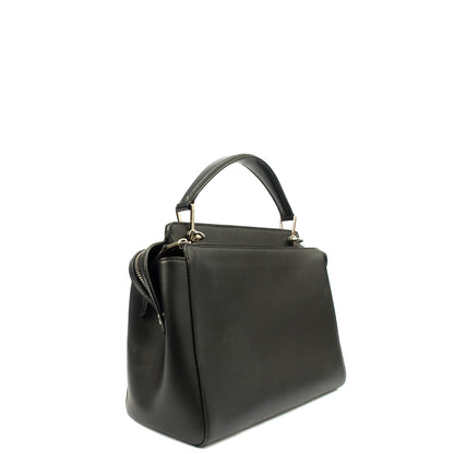 Fendi Tote Dot Com in Black, Leather — Alternate View 10