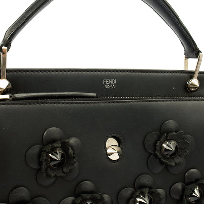 Fendi Tote Dot Com in Black, Leather — Alternate View 13