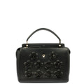 Fendi Tote Dot Com in Black, Leather — Front View