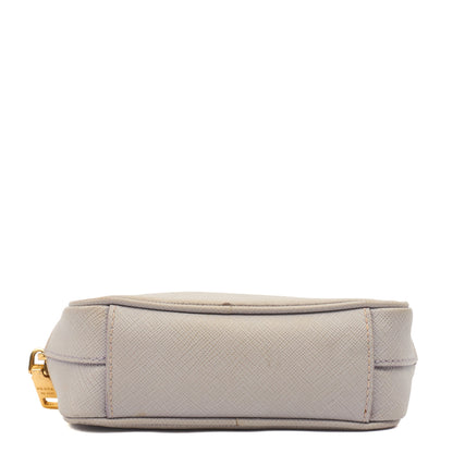 Prada Cross Body Crossbody in Purple, Saffiano Leather — Alternate View 11