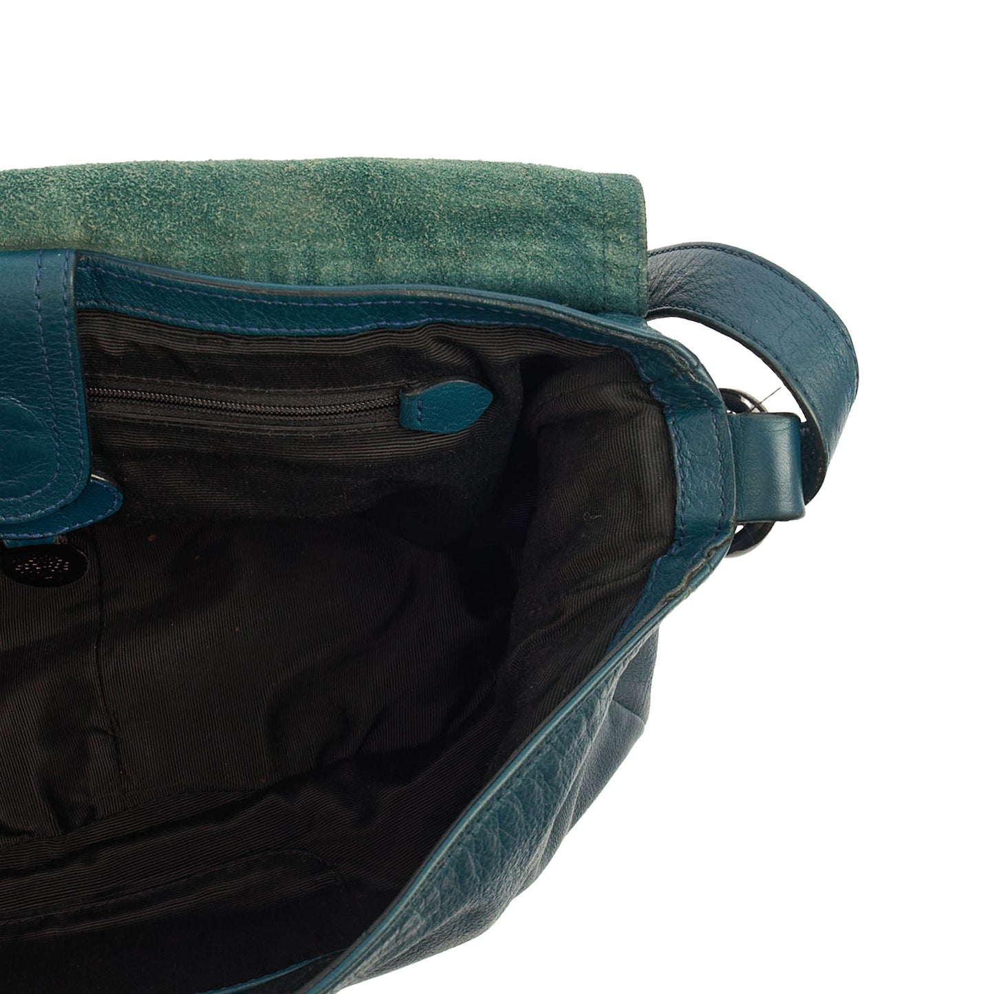 Mulberry Satchel Daria Satchel in Blue, Leather — Alternate View 11