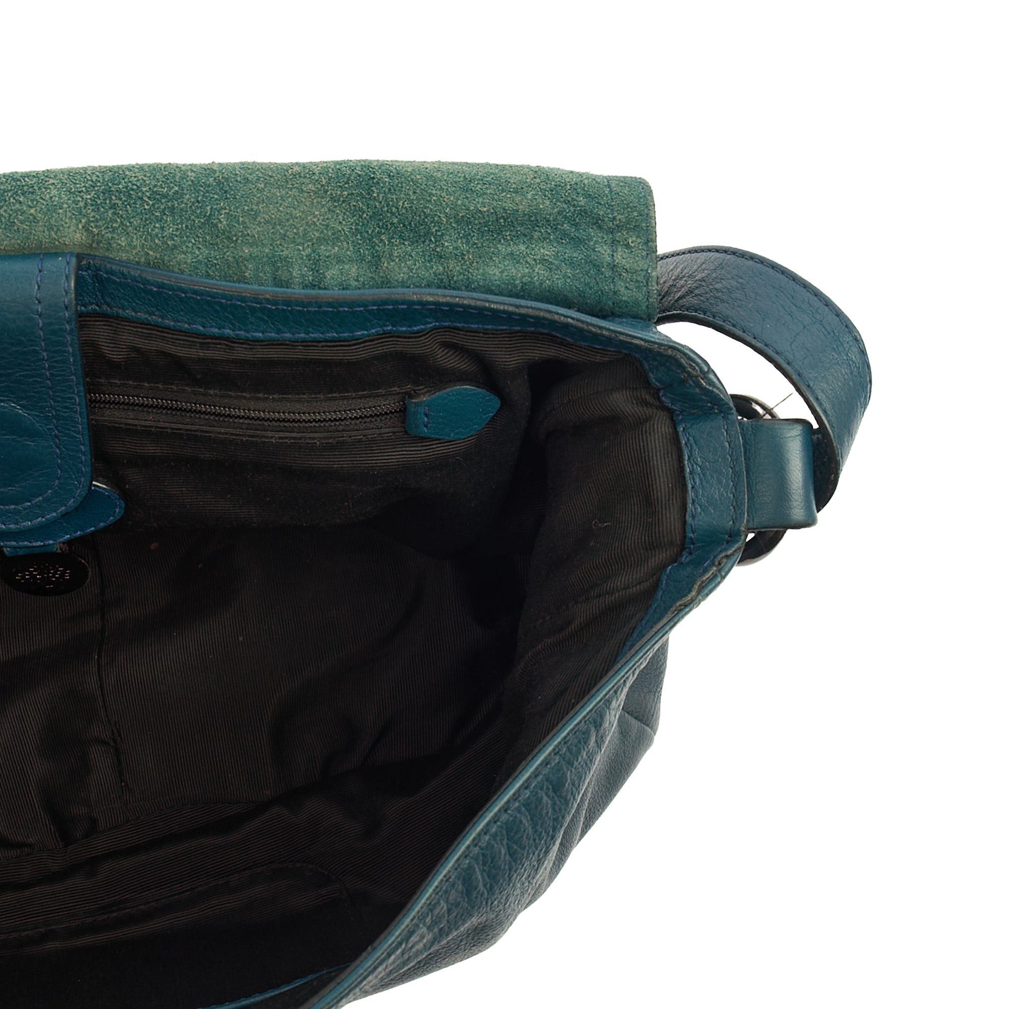 Mulberry Satchel Daria Satchel in Blue, Leather — Alternate View 11