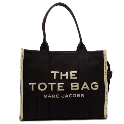 Marc Jacobs Tote The Tote Bag in Black, Fabric — Alternate View 7