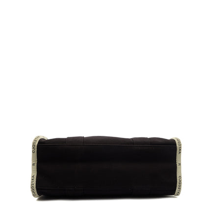 Marc Jacobs Tote The Tote Bag in Black, Fabric — Detail View