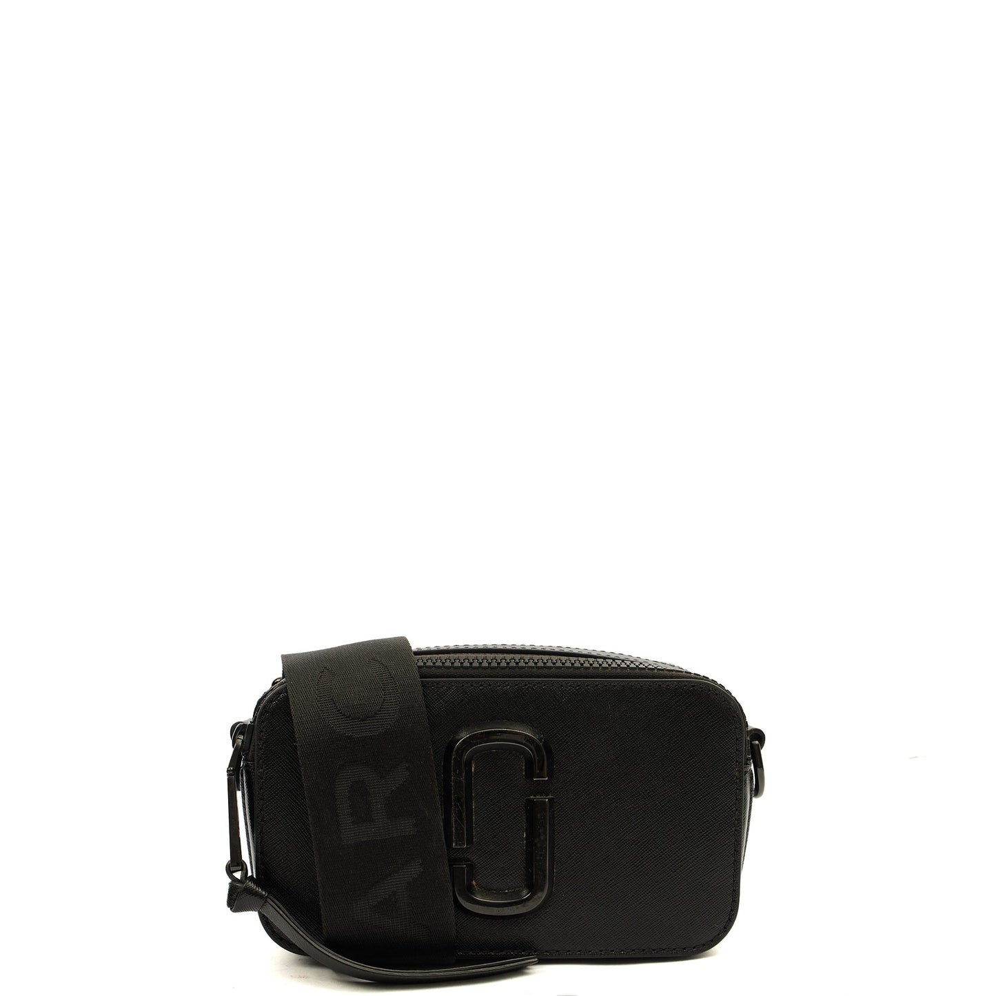 Marc Jacobs Cross Body Snapshot in Black, Leather — Alternate View 8