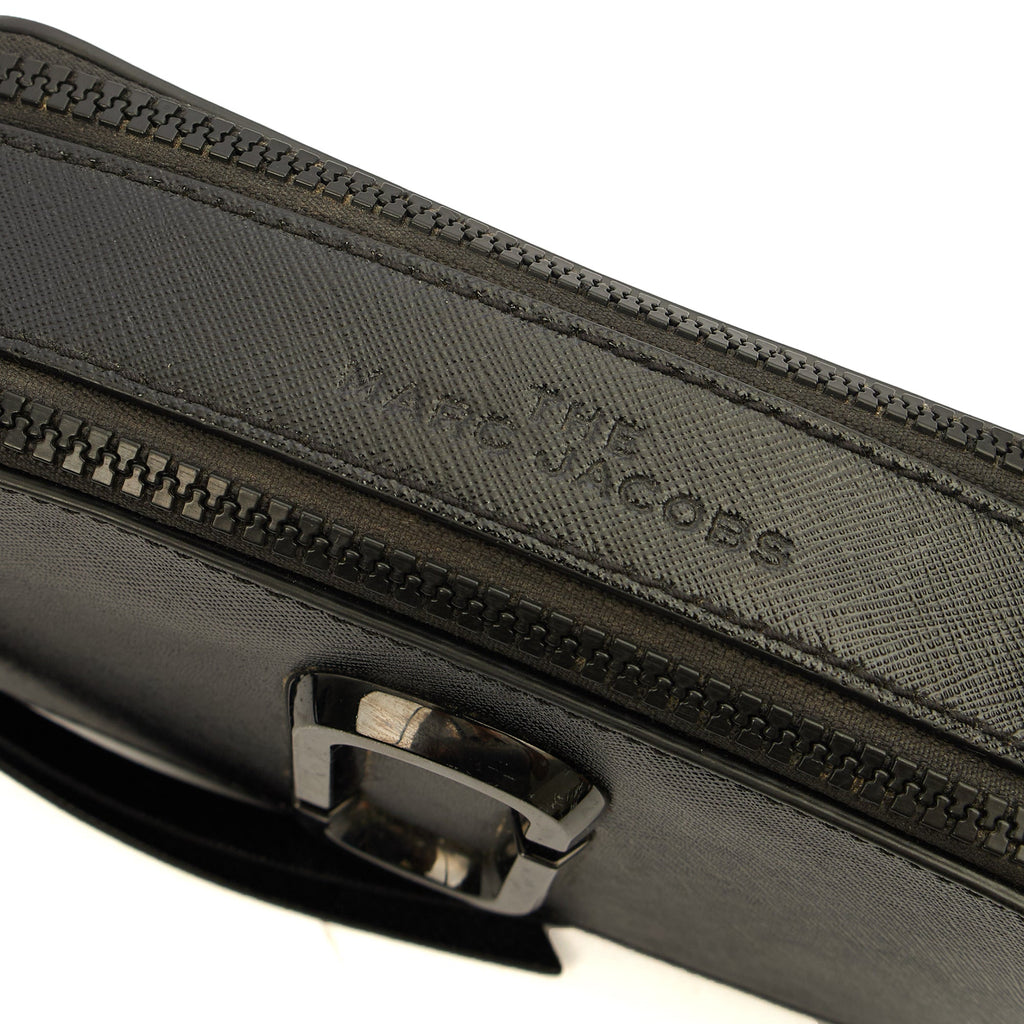 Marc Jacobs Cross Body Snapshot in Black, Leather — Alternate View 12