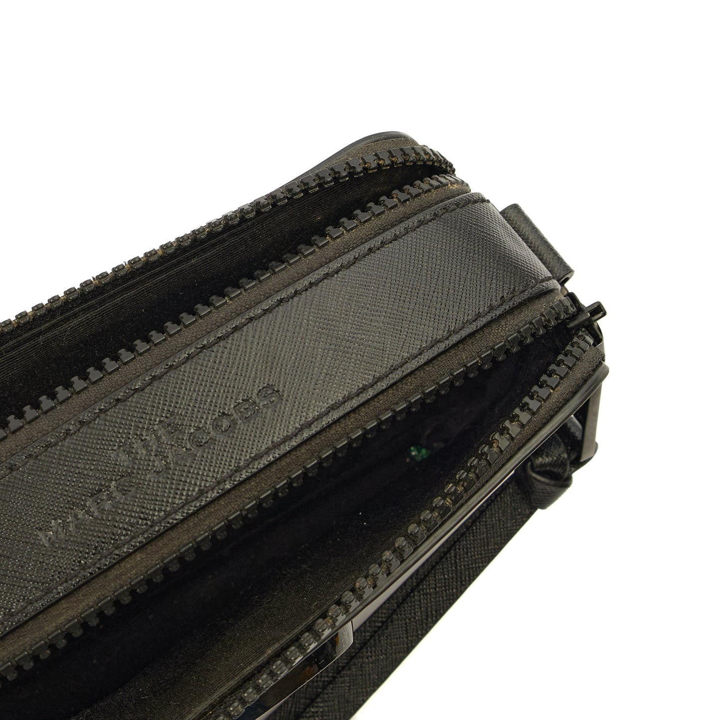 Marc Jacobs Cross Body Snapshot in Black, Leather — Alternate View 14
