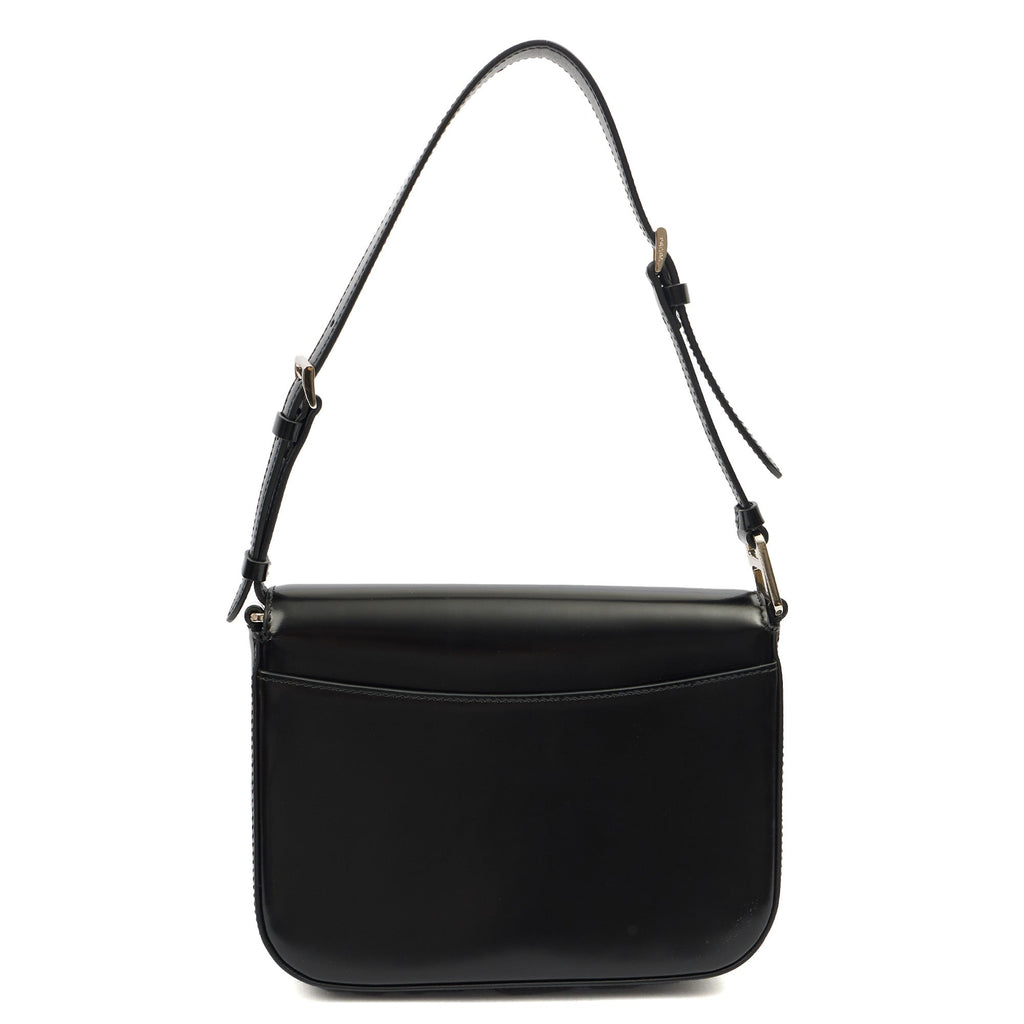 Prada Shoulder Bag Shoulder Bag in Black, Patent Leather — Alternate View 11