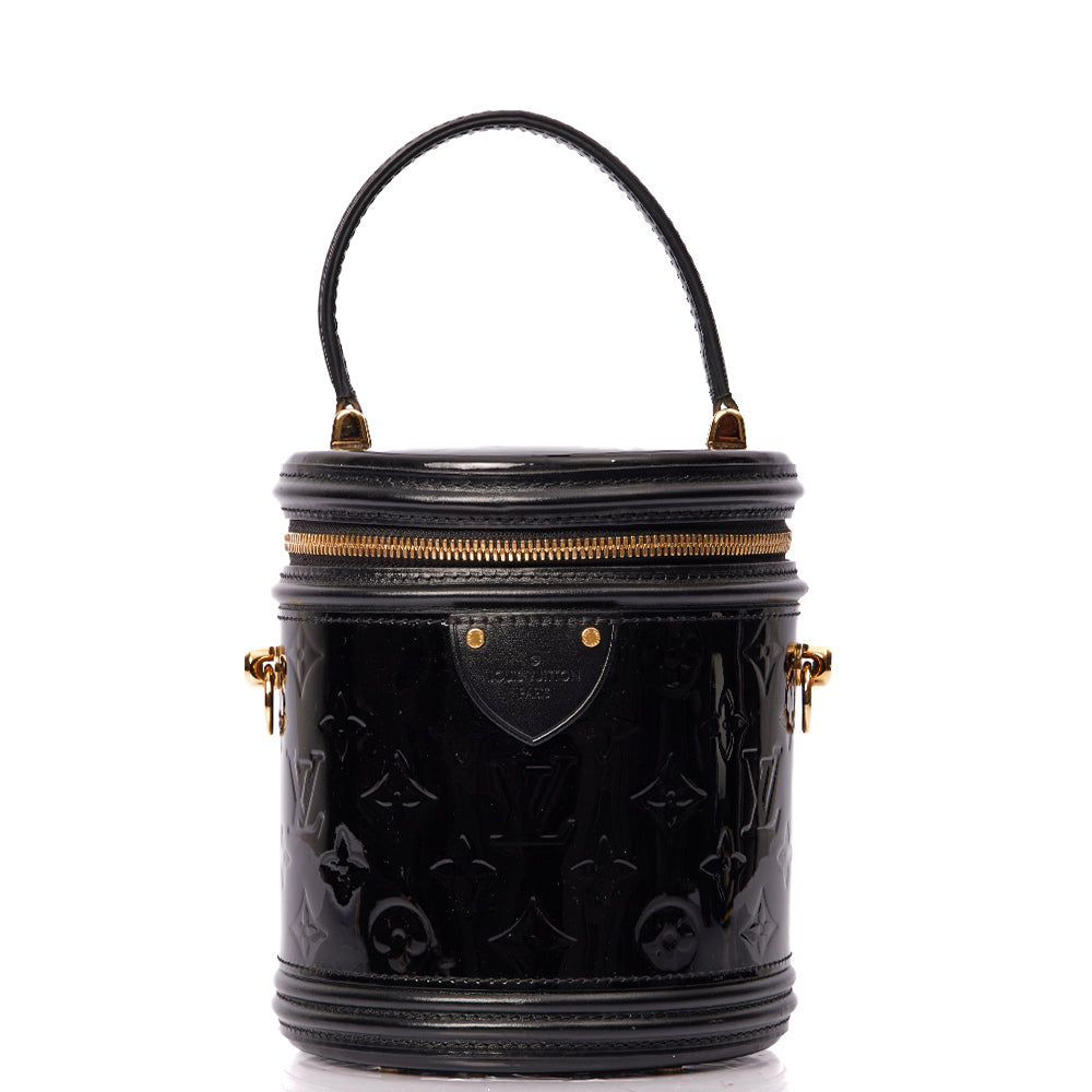 Louis Vuitton Cross Body Cannes in Black, Vernis — Alternate View 7