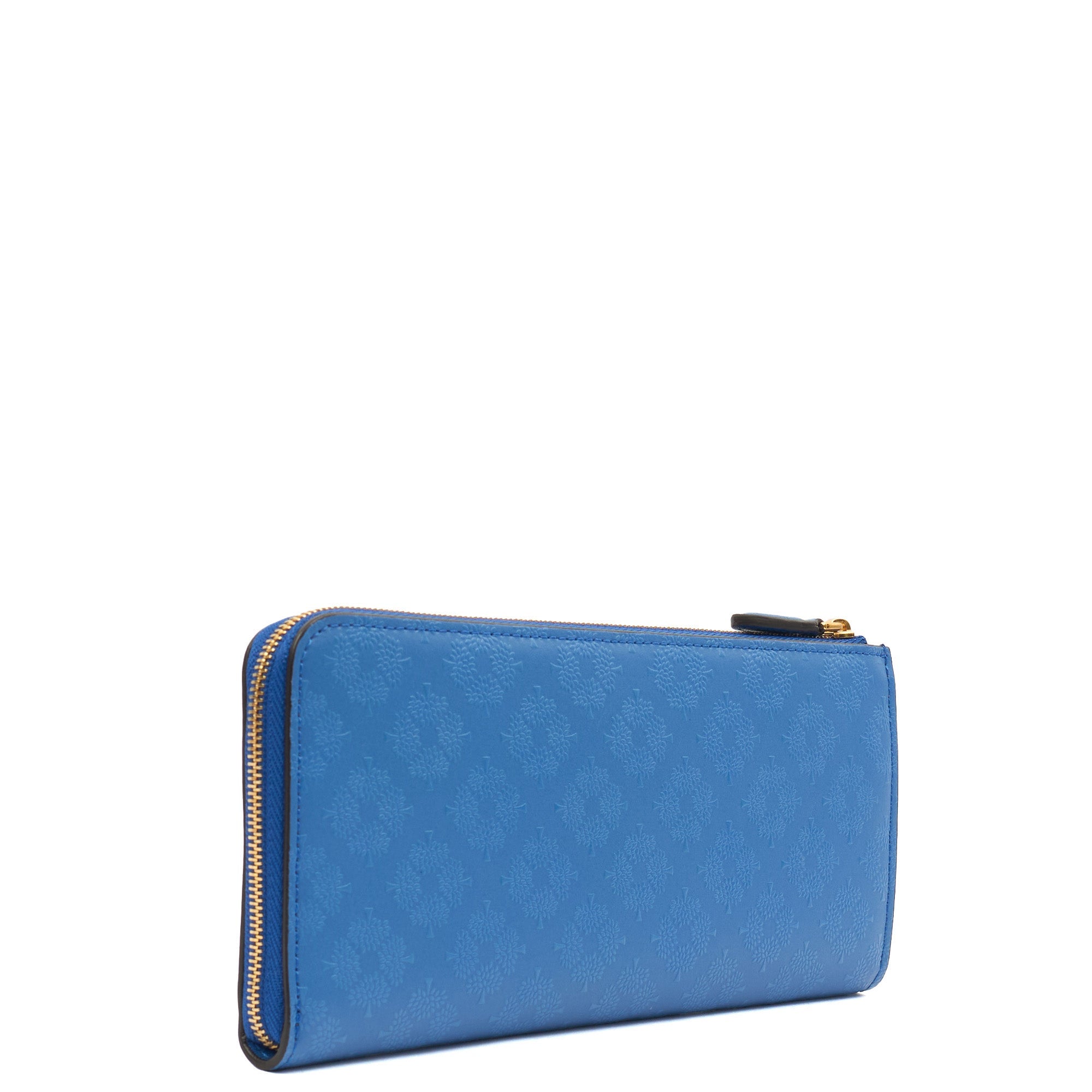 Mulberry Purse Wallet in Porcelain Blue, Leather — Back View