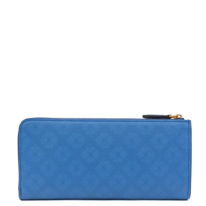 Mulberry Purse Wallet in Porcelain Blue, Leather — Top View