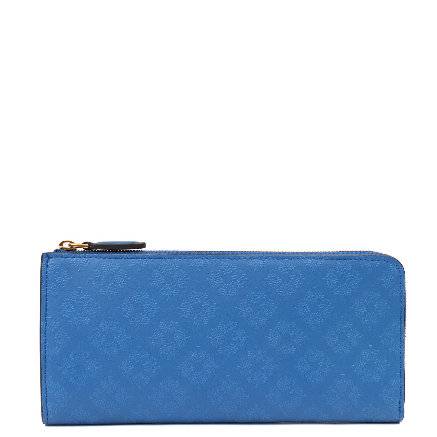 Mulberry Purse Wallet in Porcelain Blue, Leather — Front View