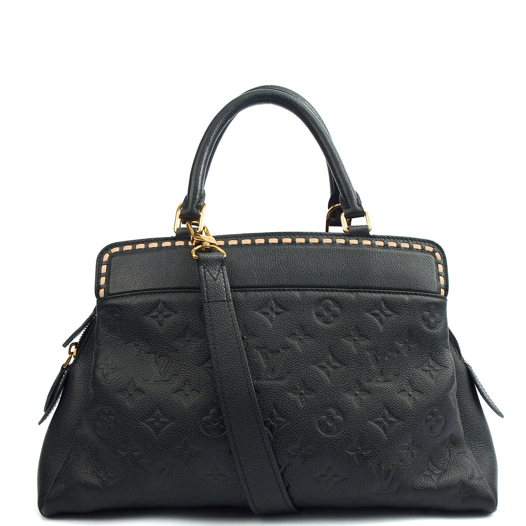 Louis Vuitton Tote Vosges in Black, Empreinte Leather — Alternate View 9