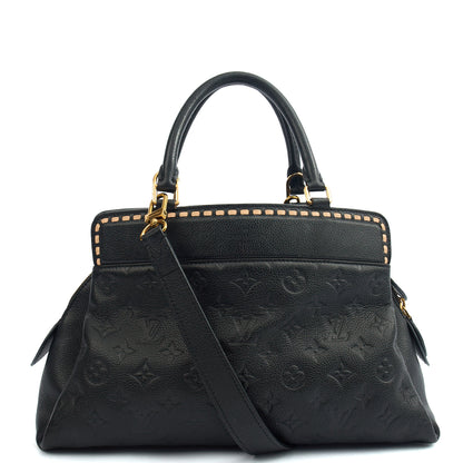 Louis Vuitton Tote Vosges in Black, Empreinte Leather — Alternate View 7