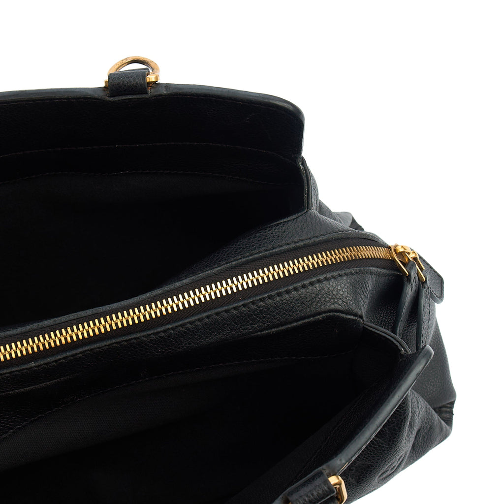 Louis Vuitton Tote Vosges in Black, Empreinte Leather — Alternate View 17