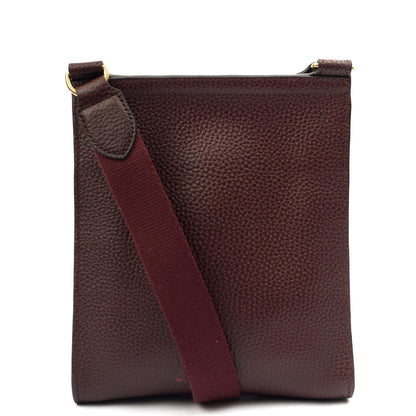 Mulberry Cross Body Antony - Small in Oxblood, Calfskin Leather — Top View