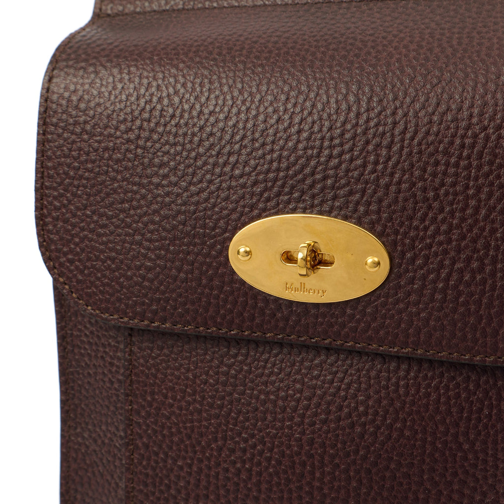 Mulberry Cross Body Antony - Small in Oxblood, Calfskin Leather — Side View