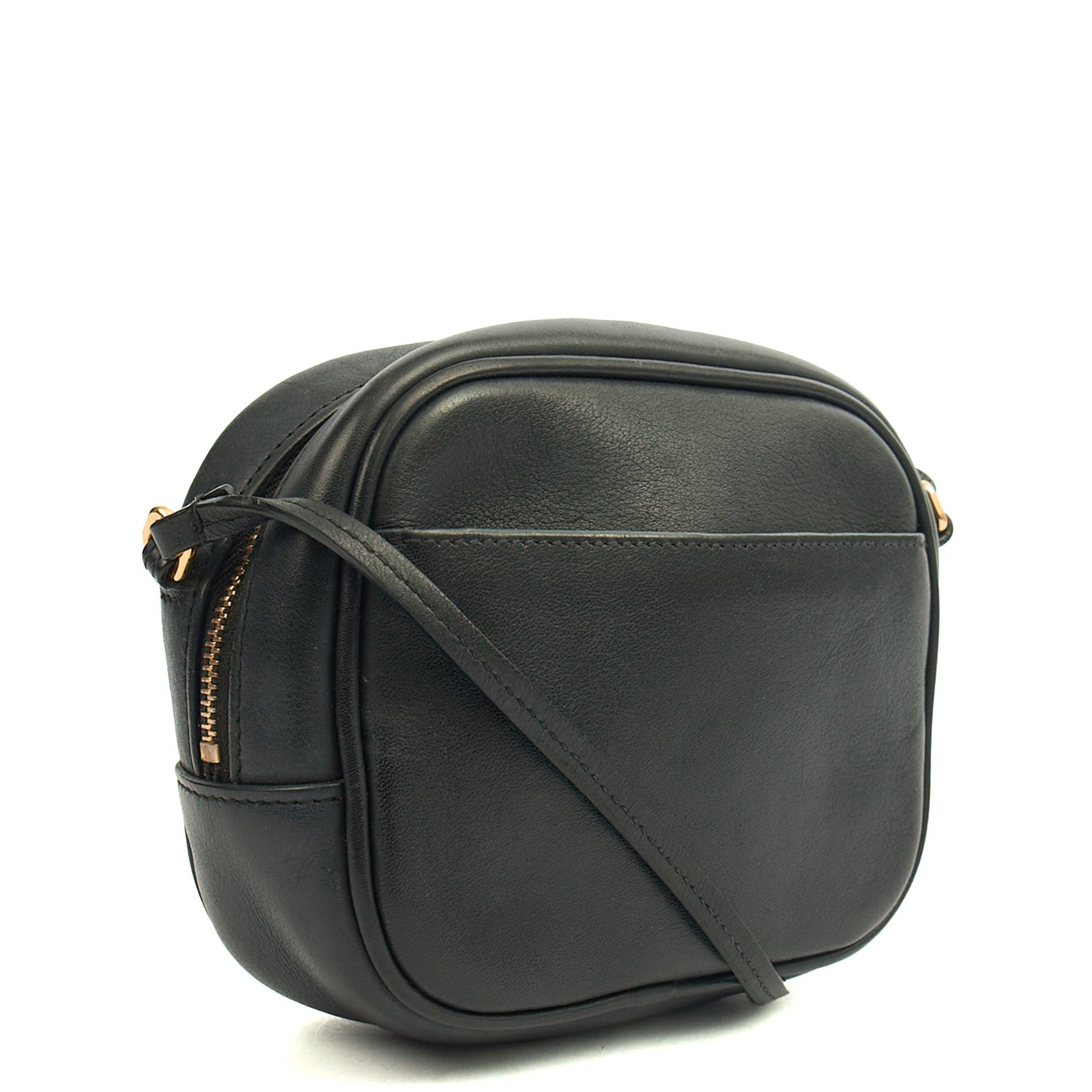 Saint Laurent Cross Body Lou - Mini in Black, Calfskin Leather — Alternate View 9