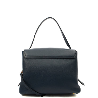 Burberry Cross Body Camberley Tote - Medium in Navy, Leather — Alternate View 9