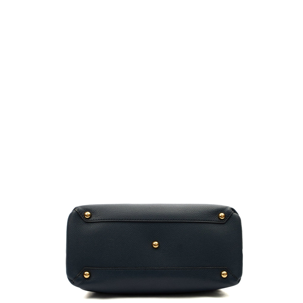 Burberry Cross Body Camberley Tote - Medium in Navy, Leather — Alternate View 10