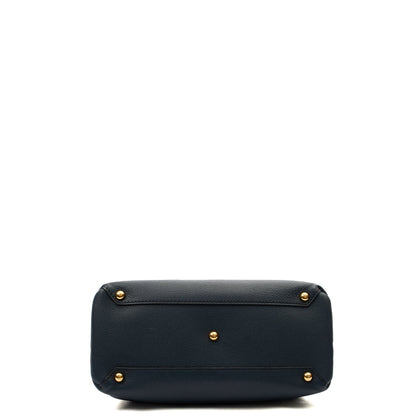 Burberry Cross Body Camberley Tote - Medium in Navy, Leather — Alternate View 10