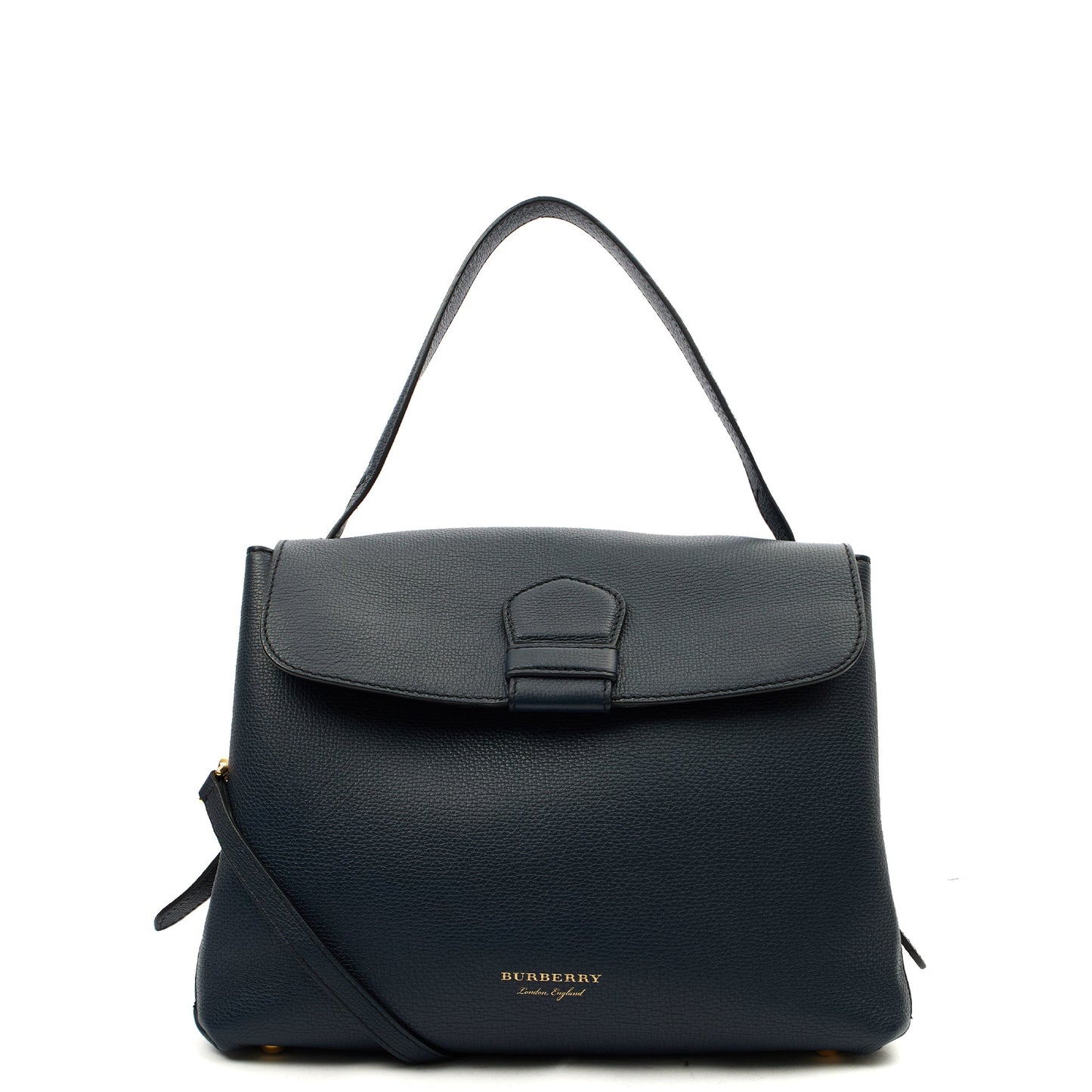 Burberry Cross Body Camberley Tote - Medium in Navy, Leather — Alternate View 7