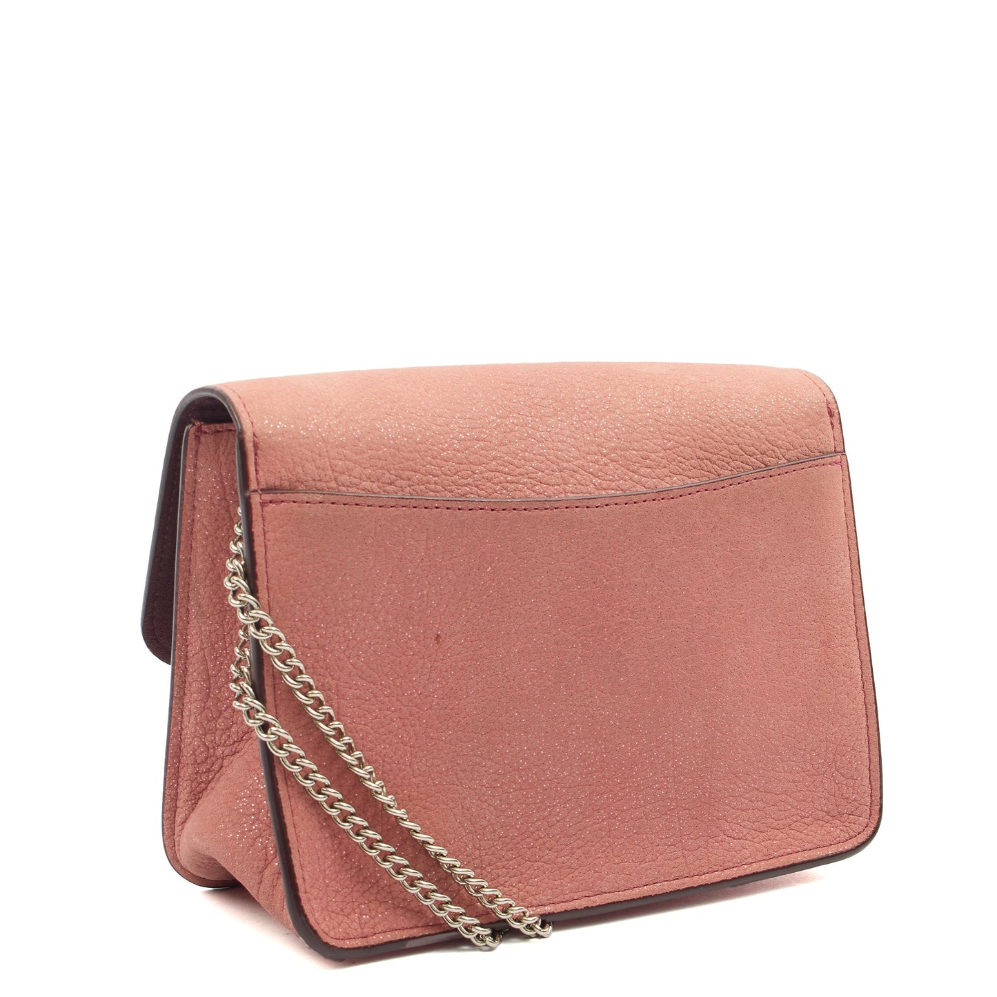Coach Cross Body Powery in Pink, Fabric — Side View