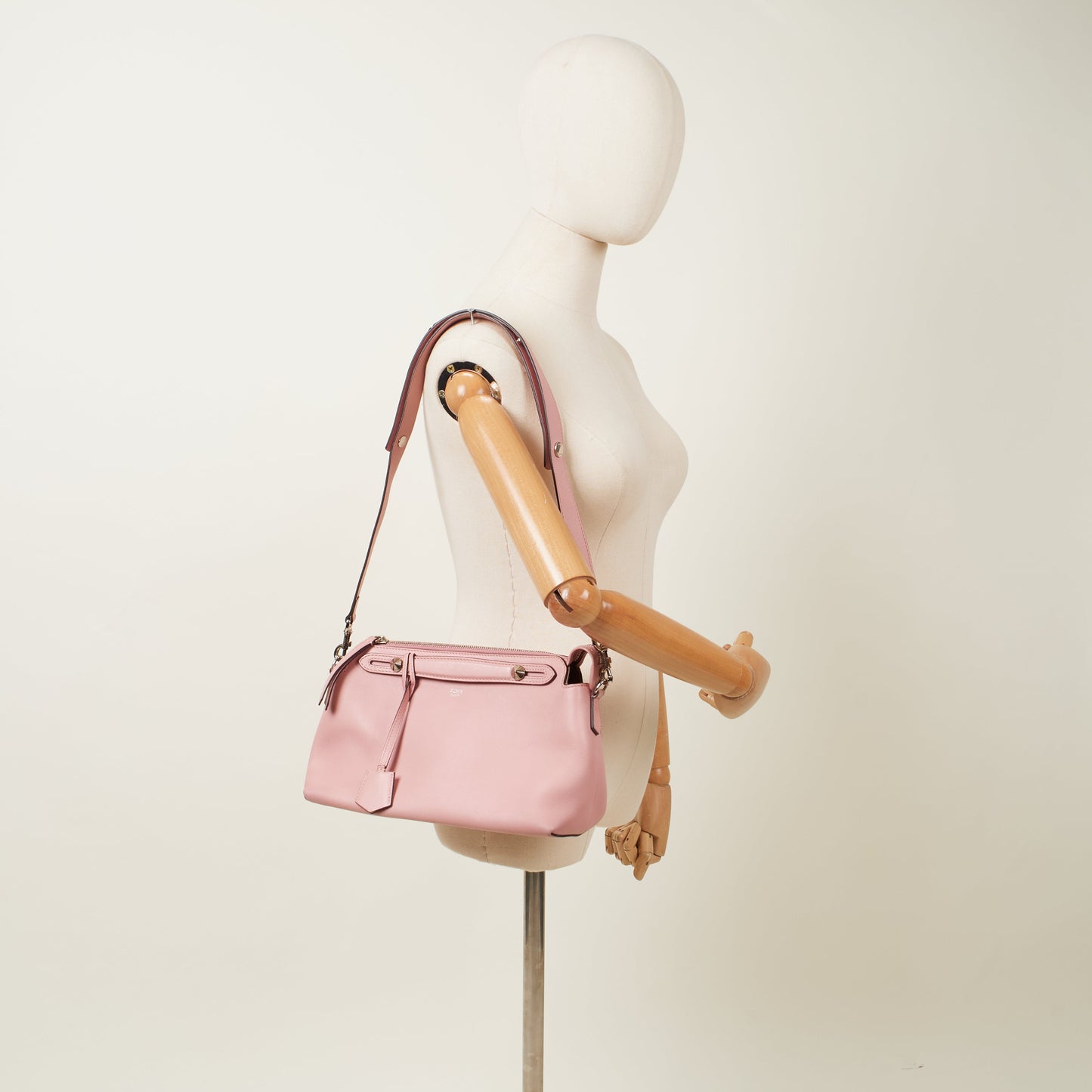 Fendi Tote By The Way - Medium in Pink, Leather — Alternate View 14