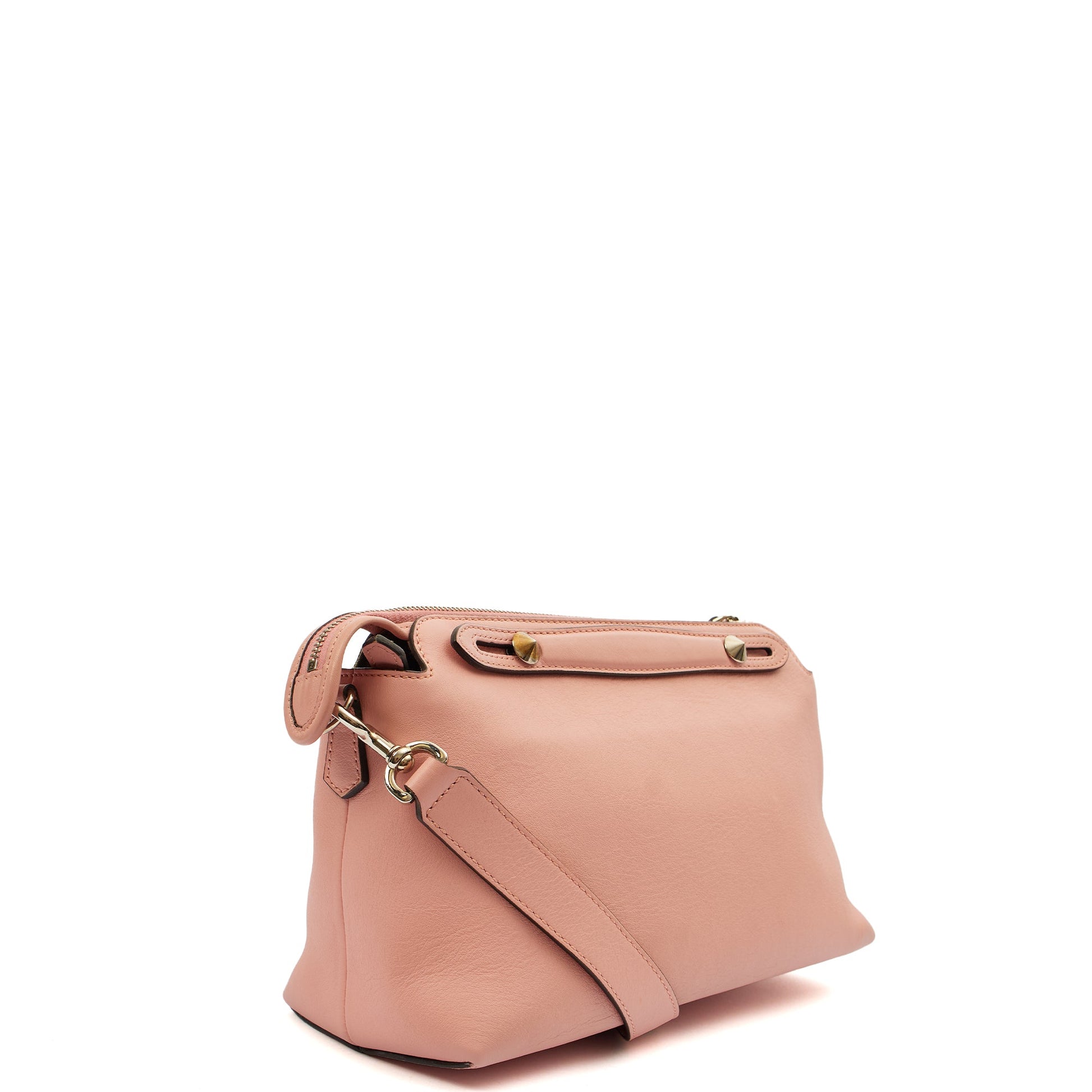 Fendi Tote By The Way - Medium in Pink, Leather — Side View