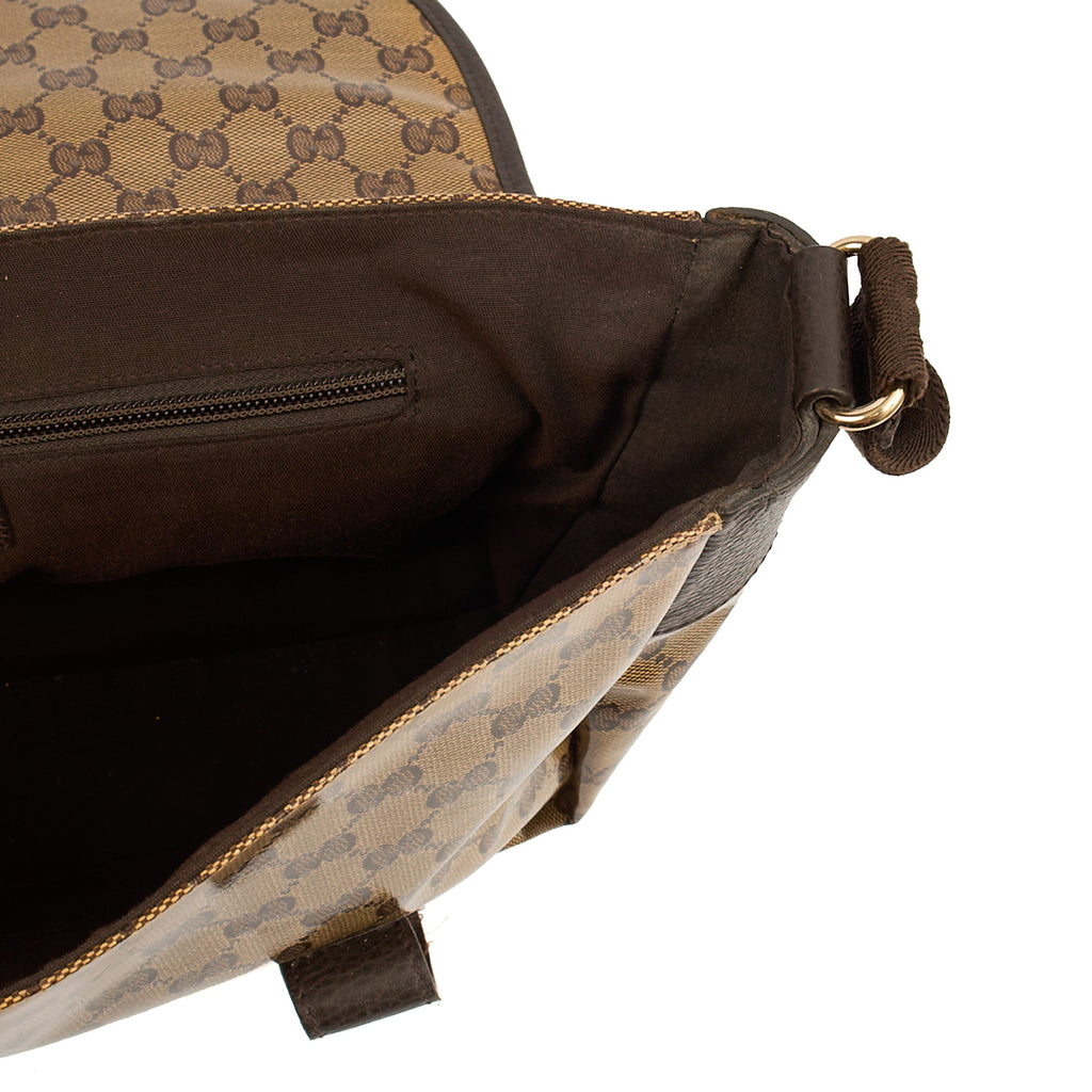 Gucci Satchel Satchel in Brown, Leather — Alternate View 11