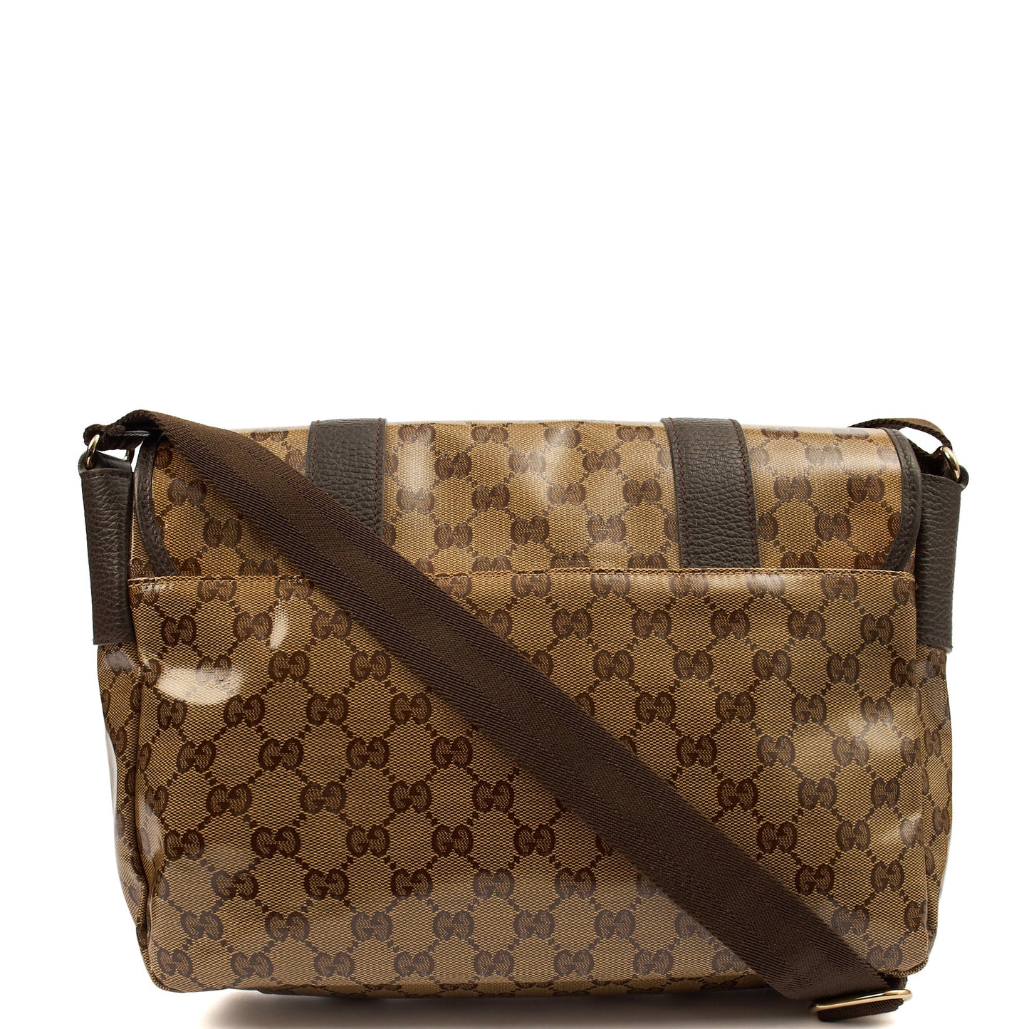 Gucci Satchel Satchel in Brown, Leather — Back View