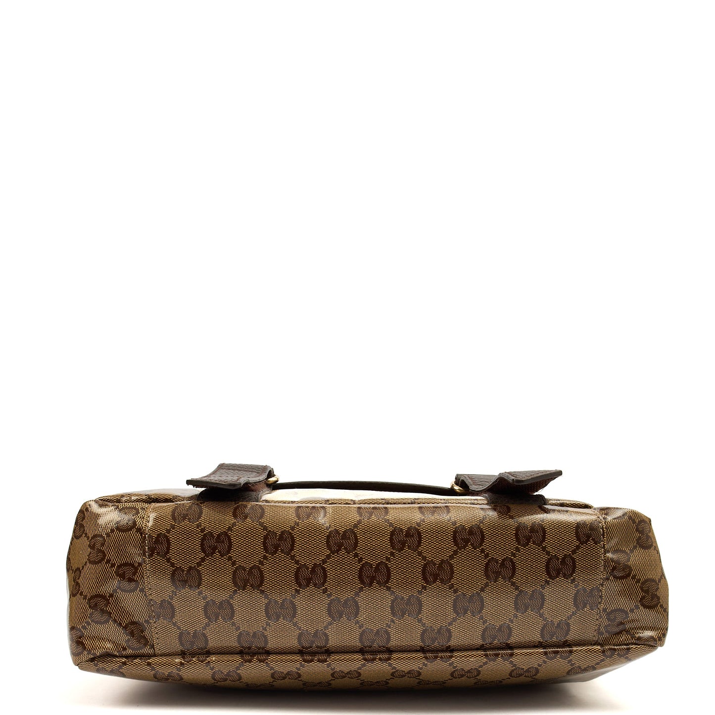 Gucci Satchel Satchel in Brown, Leather — Top View