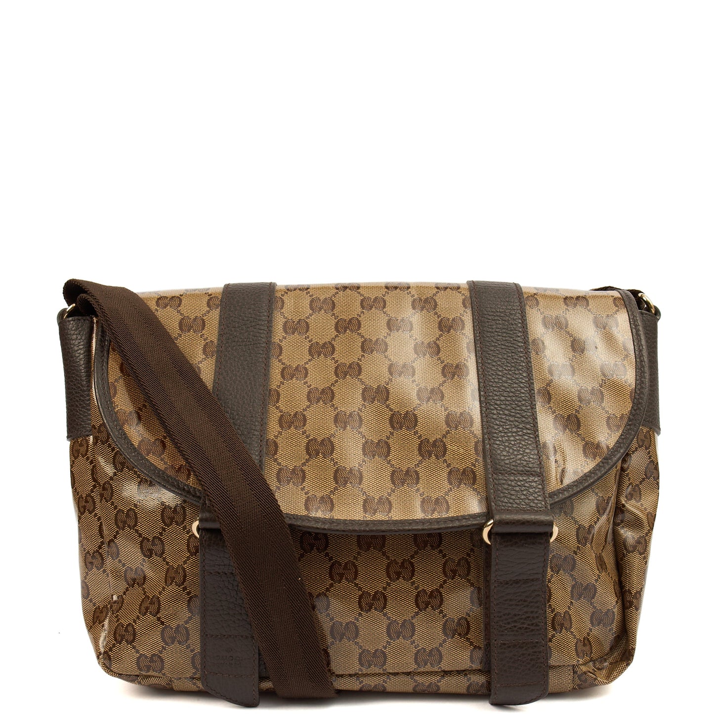 Gucci Satchel Satchel in Brown, Leather — Alternate View 7