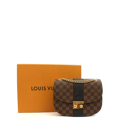 Louis Vuitton Cross Body Wight in Damier Ebene, Canvas — Lifestyle View