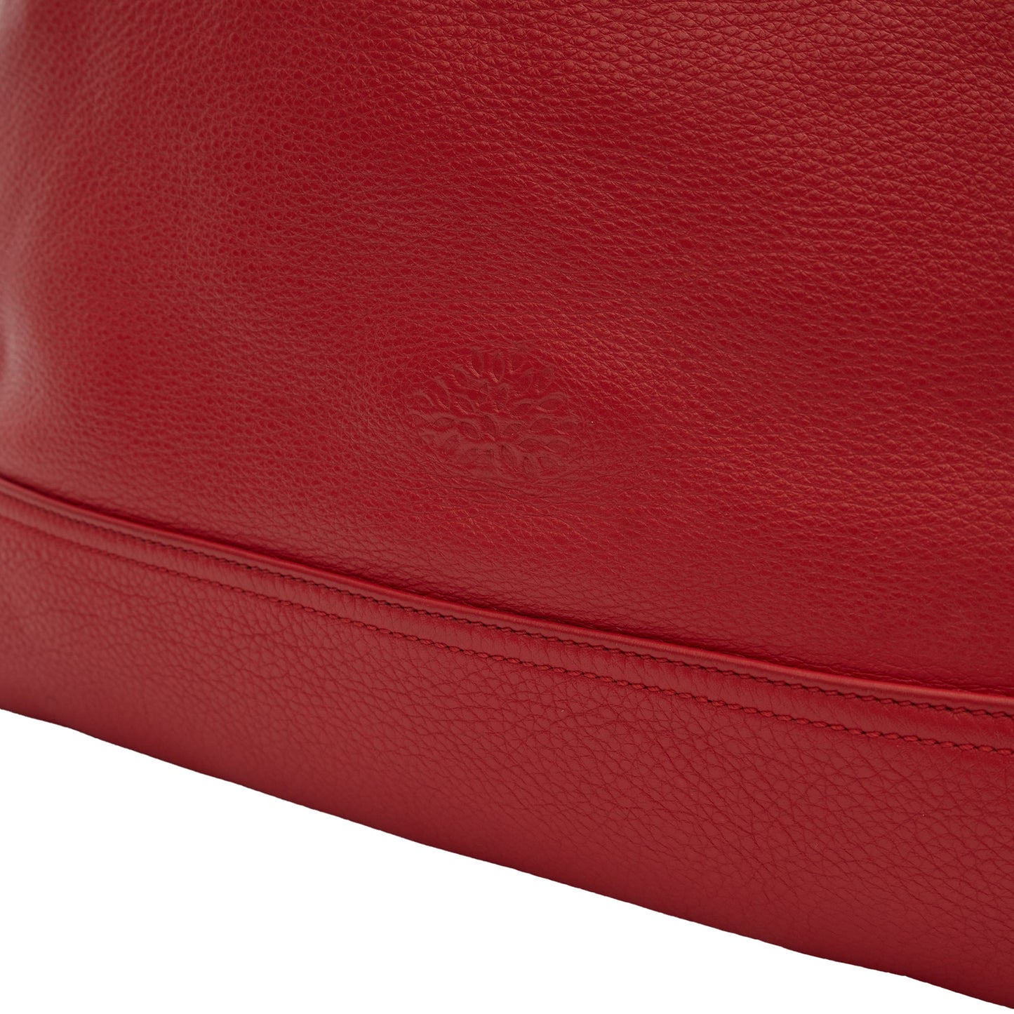 Mulberry Shoulder Bag Effie Tote in Red, Leather — Lifestyle View